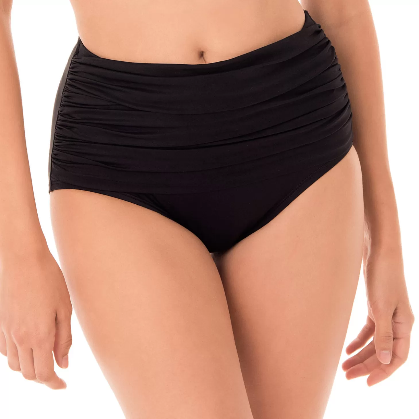 Miraclesuit Bas De Maillot De Bain Culotte Haute Norma-Jean Retro-Femme Culotte Haute