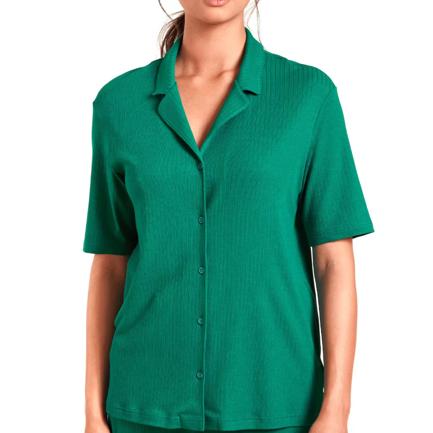 Calida Chemise En Coton-Femme Ensemble De Détente