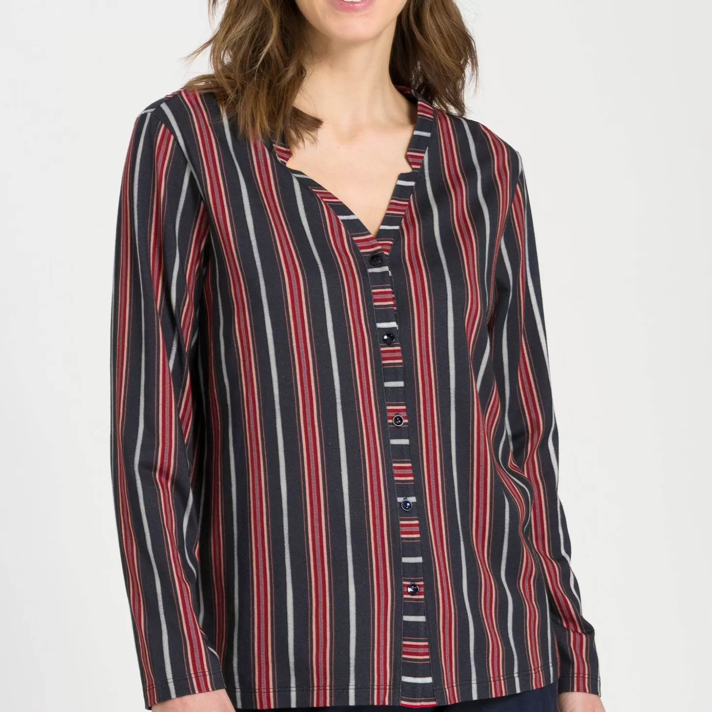 Hanro Chemise En Coton-Femme Ensemble De Détente
