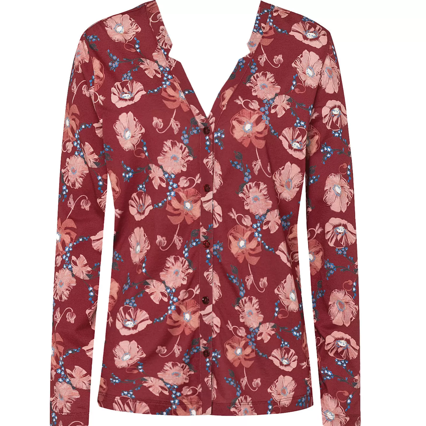 Hanro Chemise En Coton-Femme Ensemble De Détente