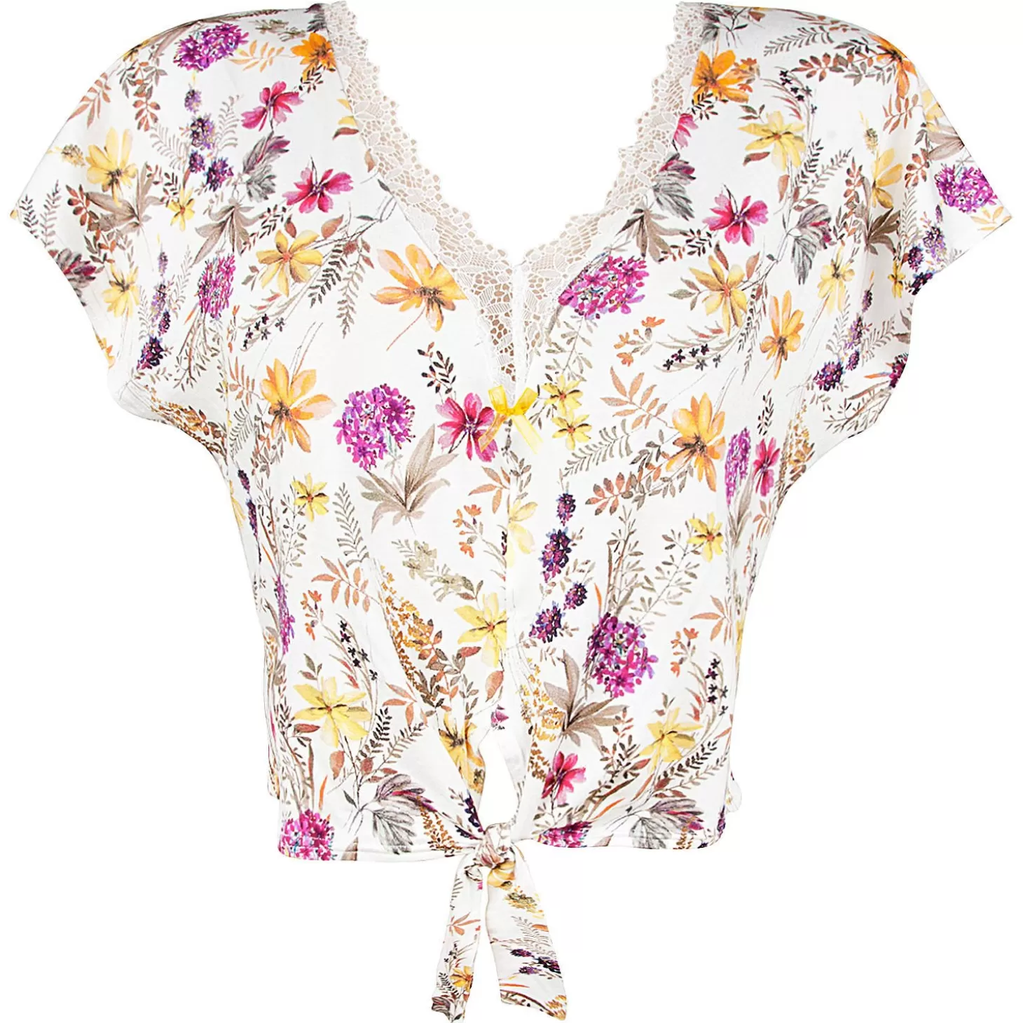 Antigel Crop Top-Femme Caraco Et Top