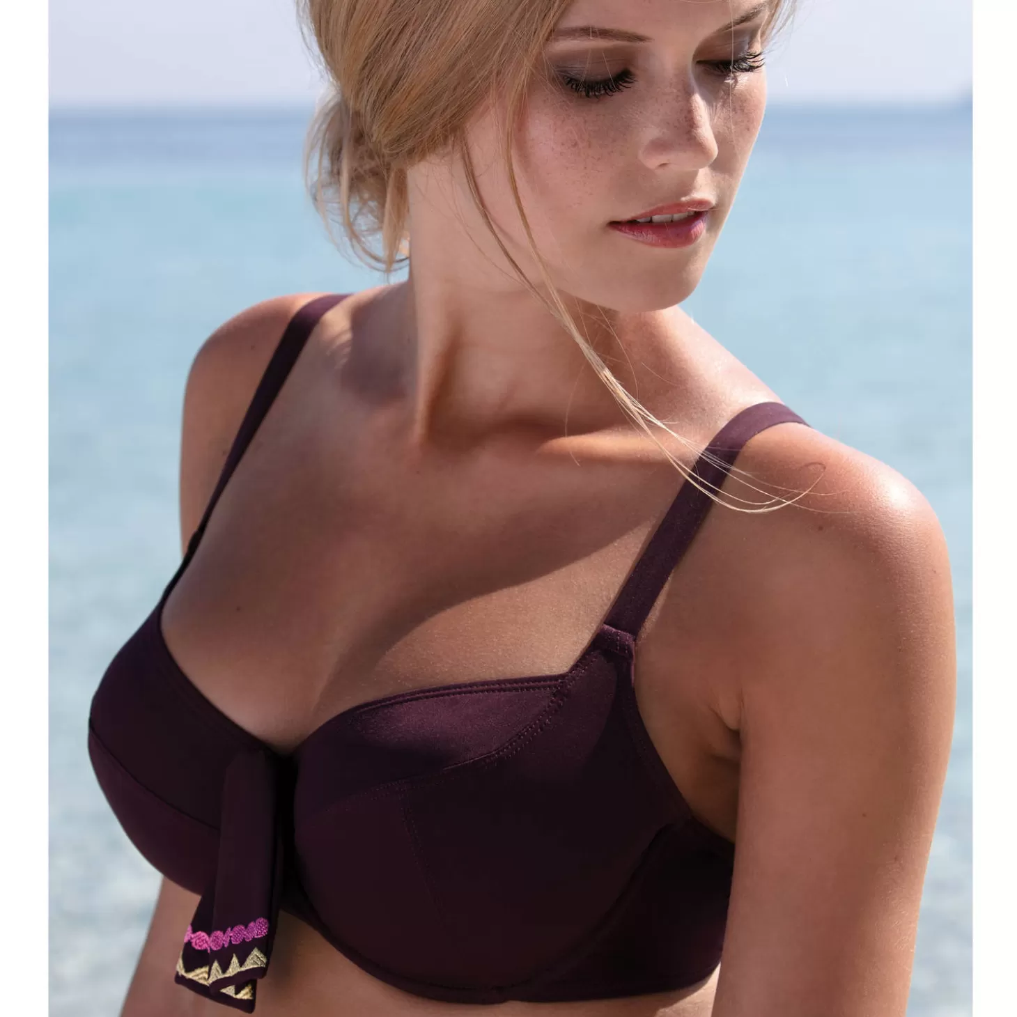 Empreinte Haut De Maillot De Bain Corbeille Armatures-Femme Emboitant