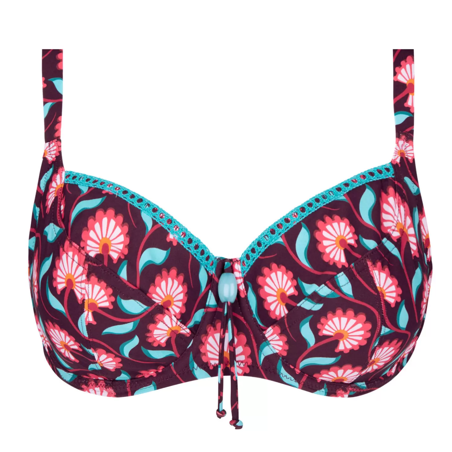 Antigel Haut De Maillot De Bain Corbeille Fitting-Femme Emboitant