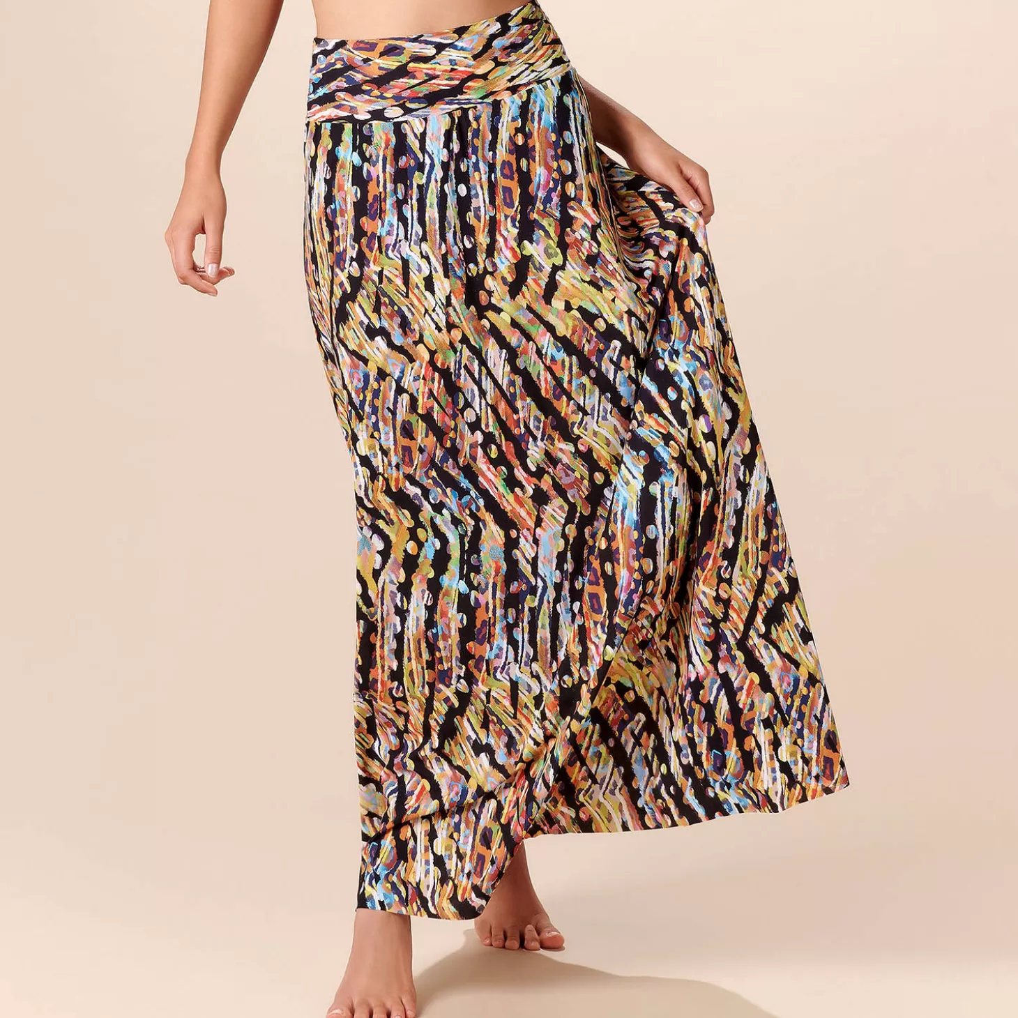 Pain de Sucre Jupe Longue Multipositions Jaya-Femme Robe De Plage