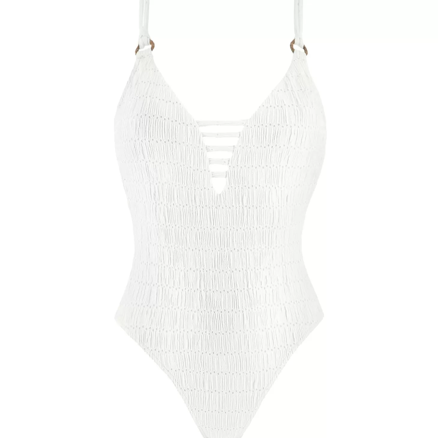 Banana Moon Maillot De Bain 1 Pièce Decollete Plongeant Miller Sans Armatures-Femme Autres Formes