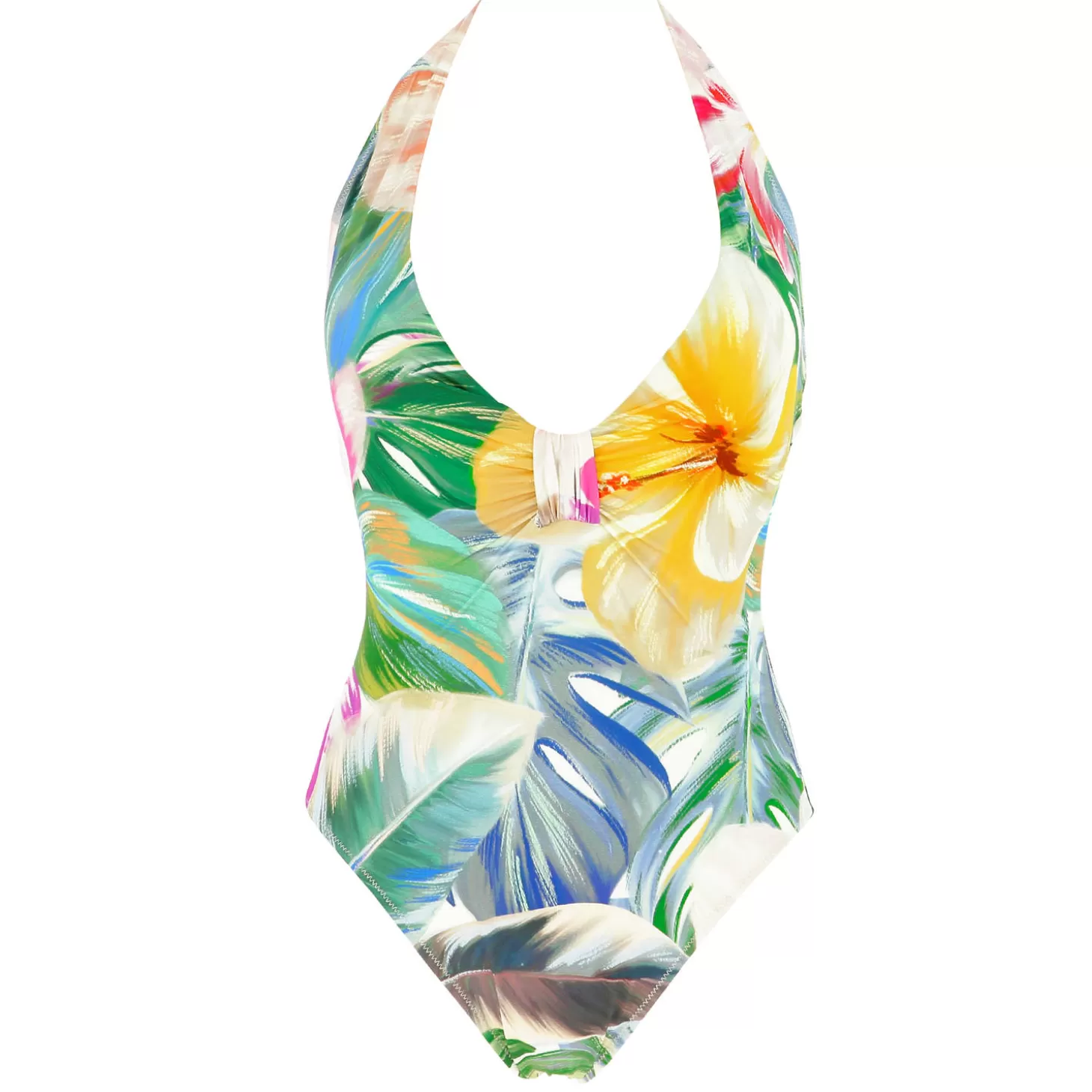 Gottex Maillot De Bain 1 Pièce Decollete Plongeant Sans Armatures-Femme Autres Formes