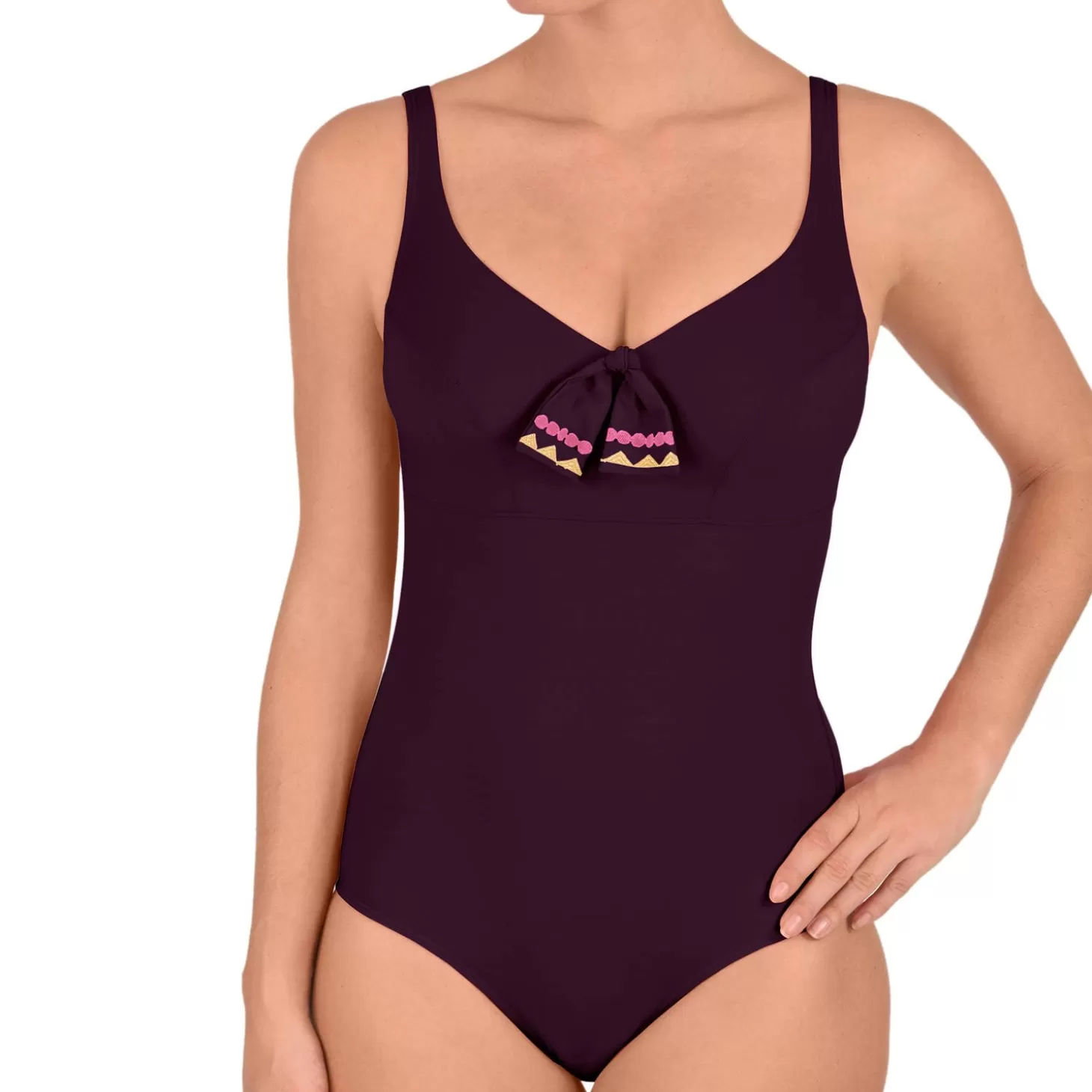 Empreinte Maillot De Bain 1 Pièce Decollete V Sans Armatures-Femme Autres Formes