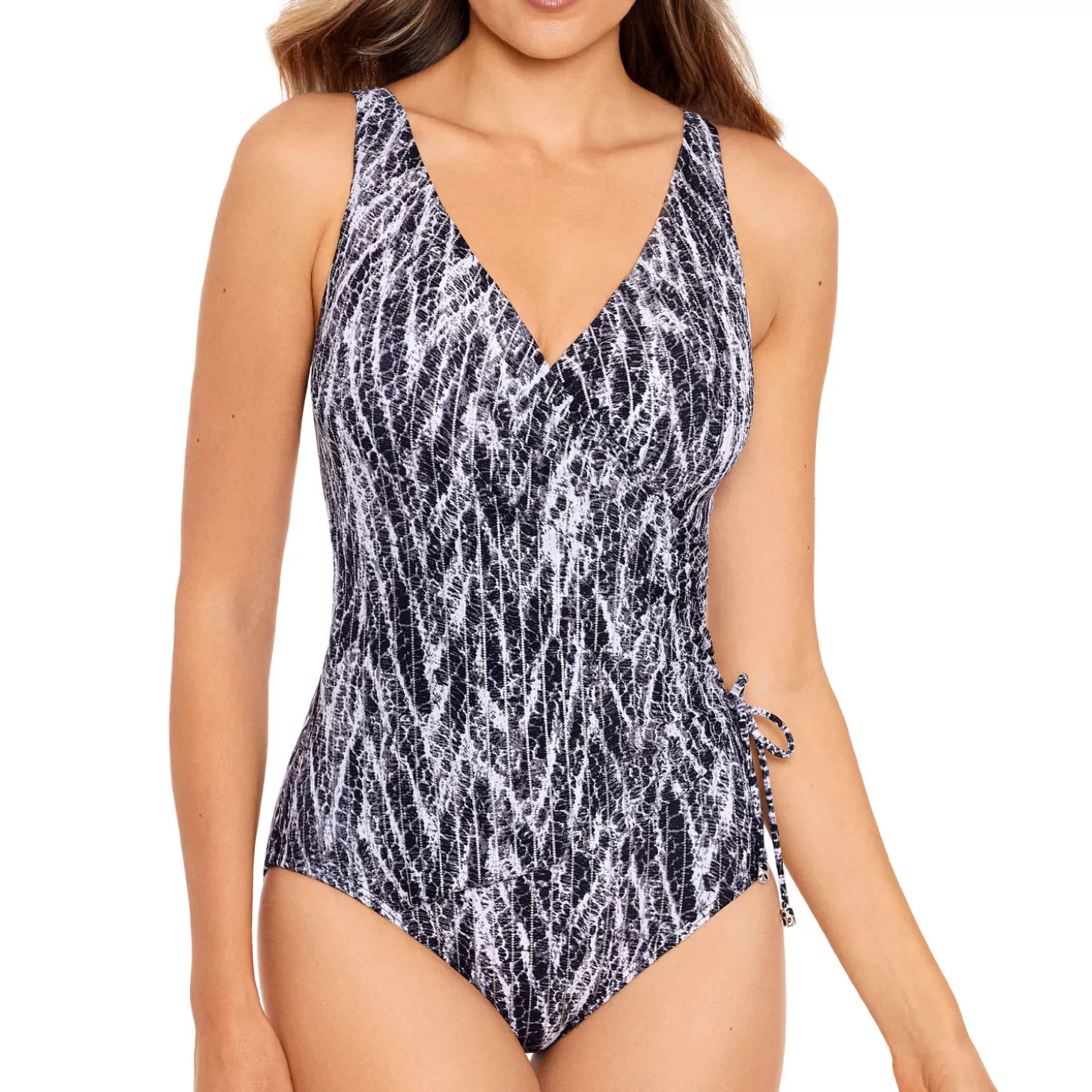 Miraclesuit Maillot De Bain 1 Pièce Gainant Eclat Sans Armatures-Femme Gainant / Sculptant / Ventre Plat