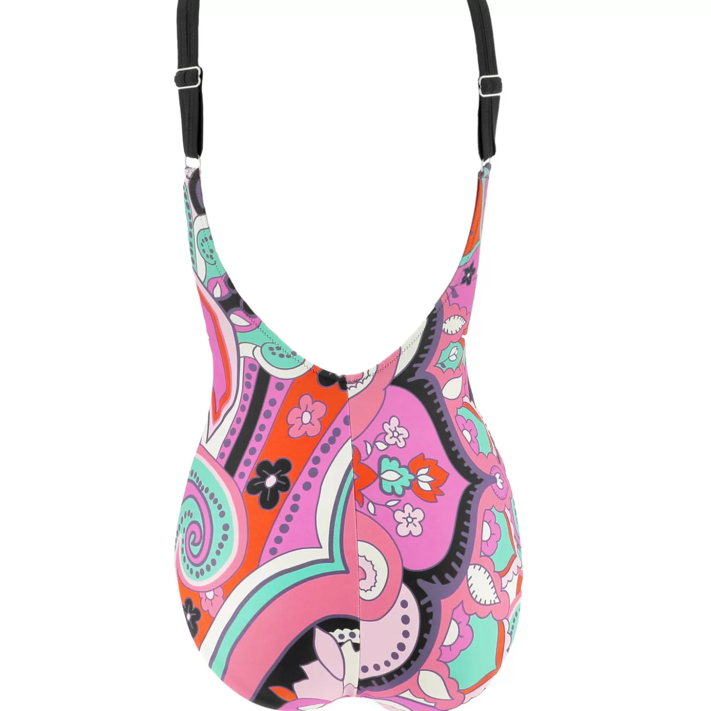Miradonna Maillot De Bain 1 Pièce Lissant Decollete Emera Sans Armatures-Femme Gainant / Sculptant / Ventre Plat