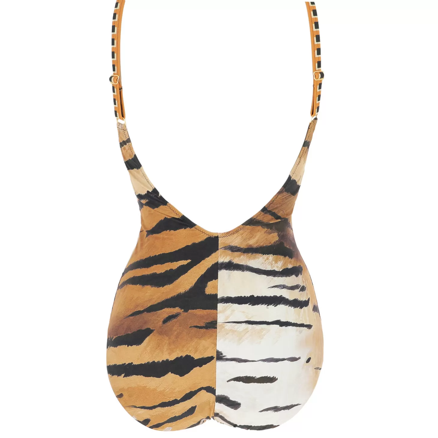 Miradonna Maillot De Bain 1 Pièce Lissant Decollete Emera Sans Armatures-Femme Gainant / Sculptant / Ventre Plat