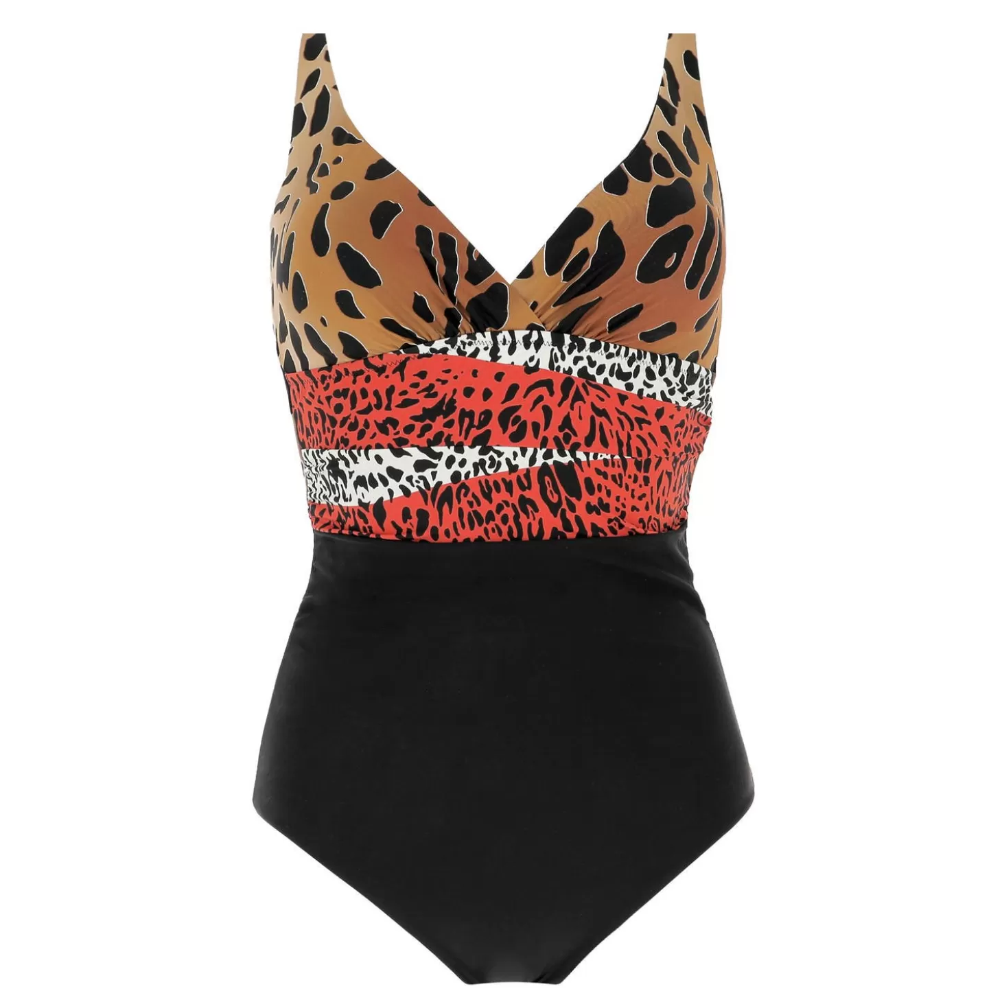 Miradonna Maillot De Bain 1 Pièce Lissant Emera Sans Armatures-Femme Gainant / Sculptant / Ventre Plat