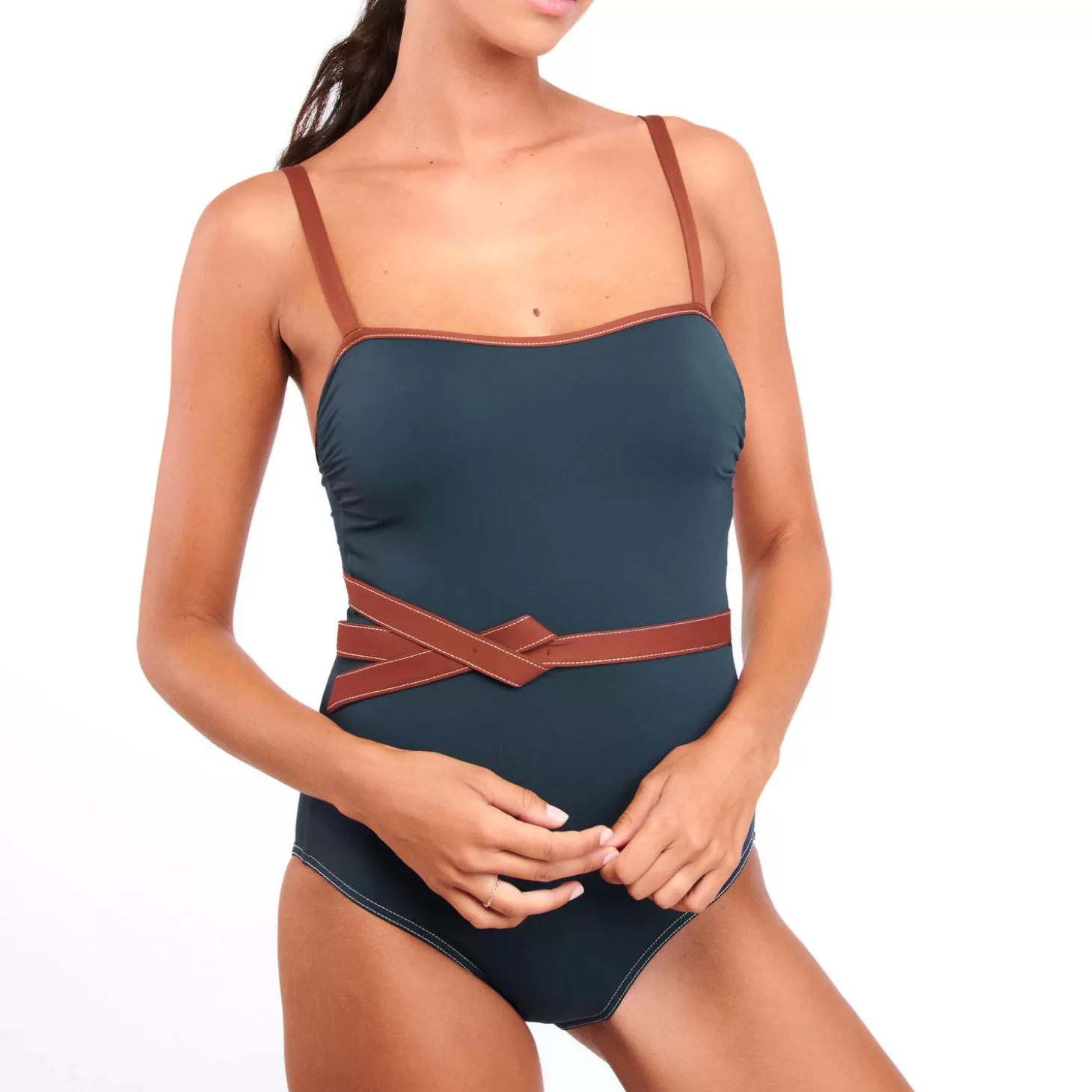 Livia Maillot De Bain 1 Pièce Nageur Eztia Illaren Sans Armatures-Femme Nageur