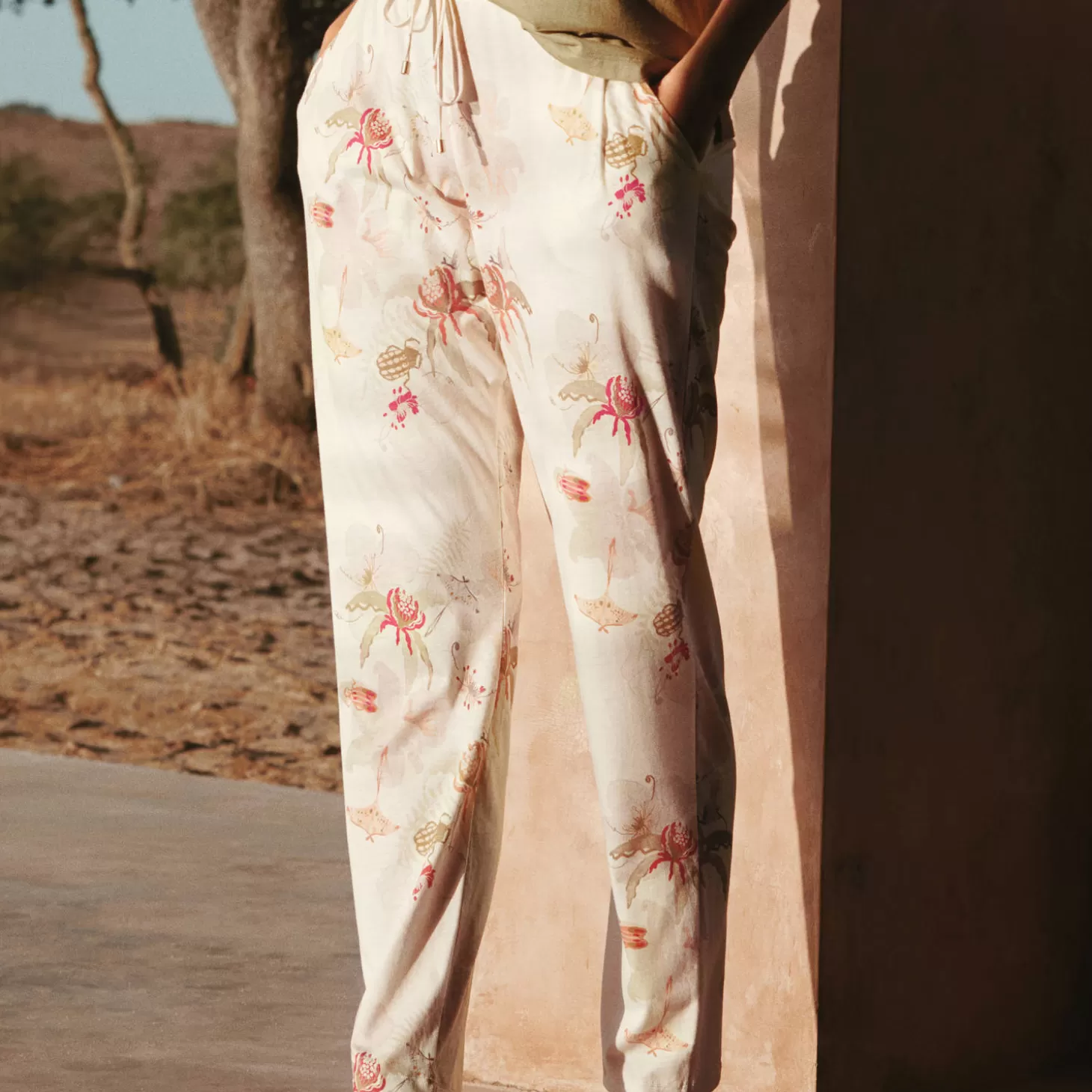 Hanro Pantalon-Femme Ensemble De Détente
