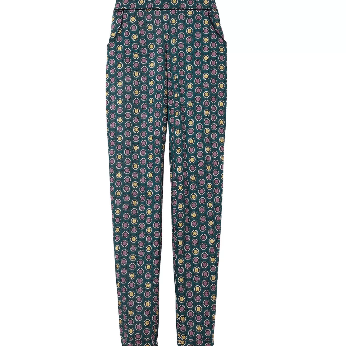 Calida Pantalon Droit En Coton-Femme Ensemble De Détente
