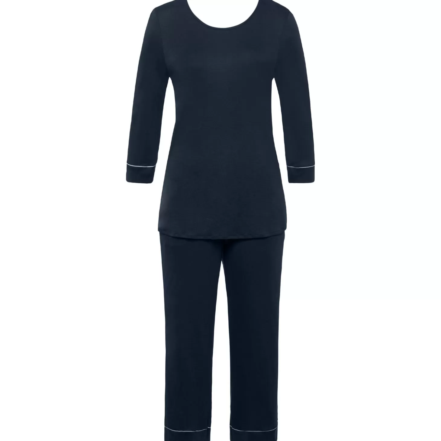 Hanro Pyjama 3/4 En Tencel-Femme Pyjama