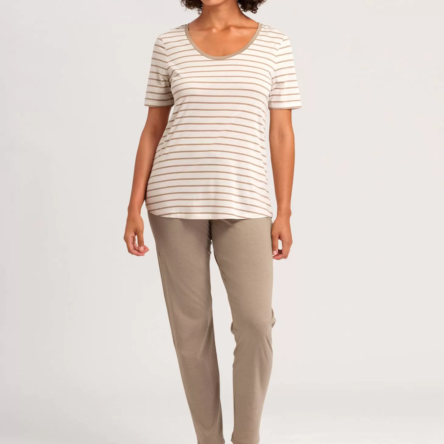 Hanro Pyjama En Coton-Femme Pyjama