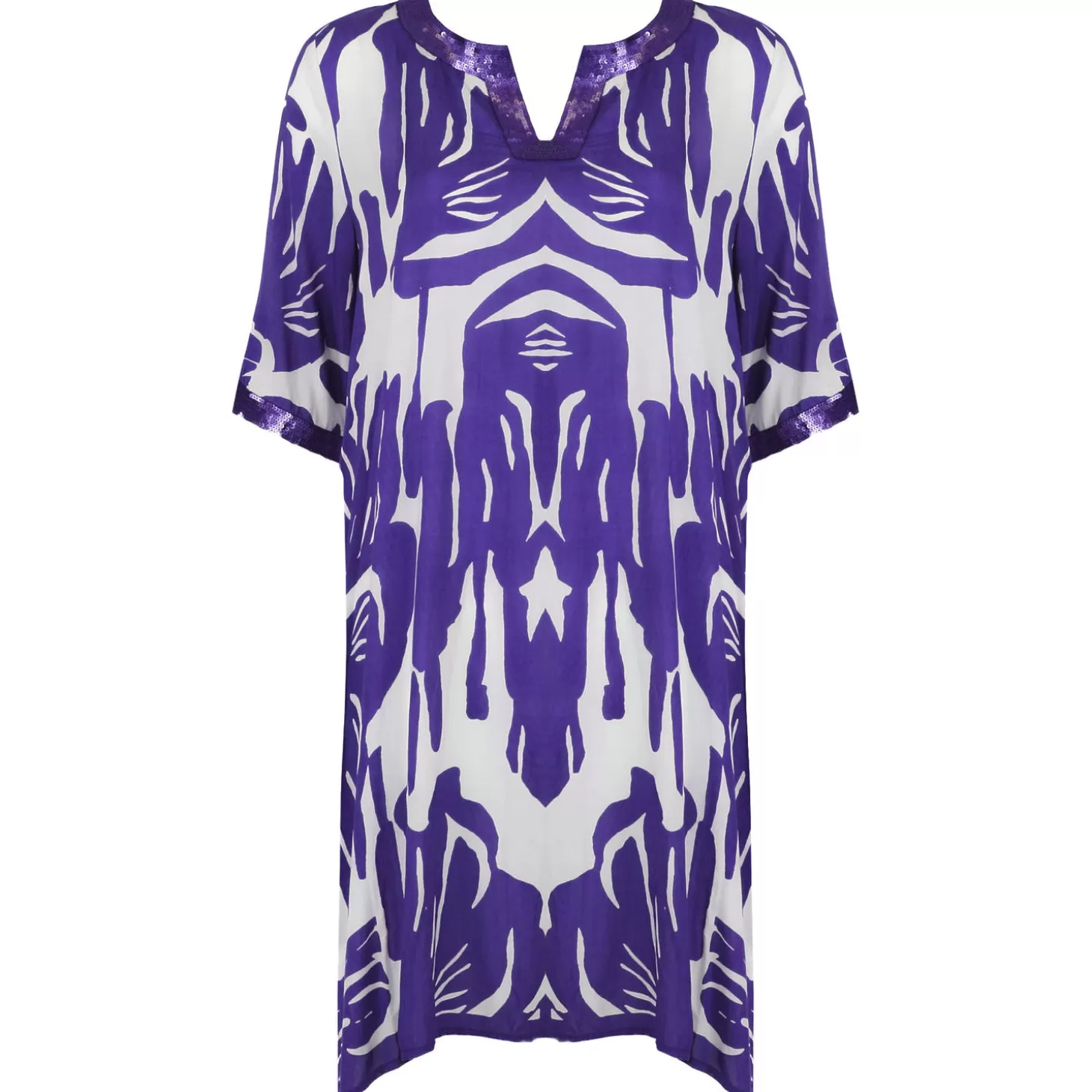 Miradonna Robe De Plage Courte Dinah-Femme Robe De Plage