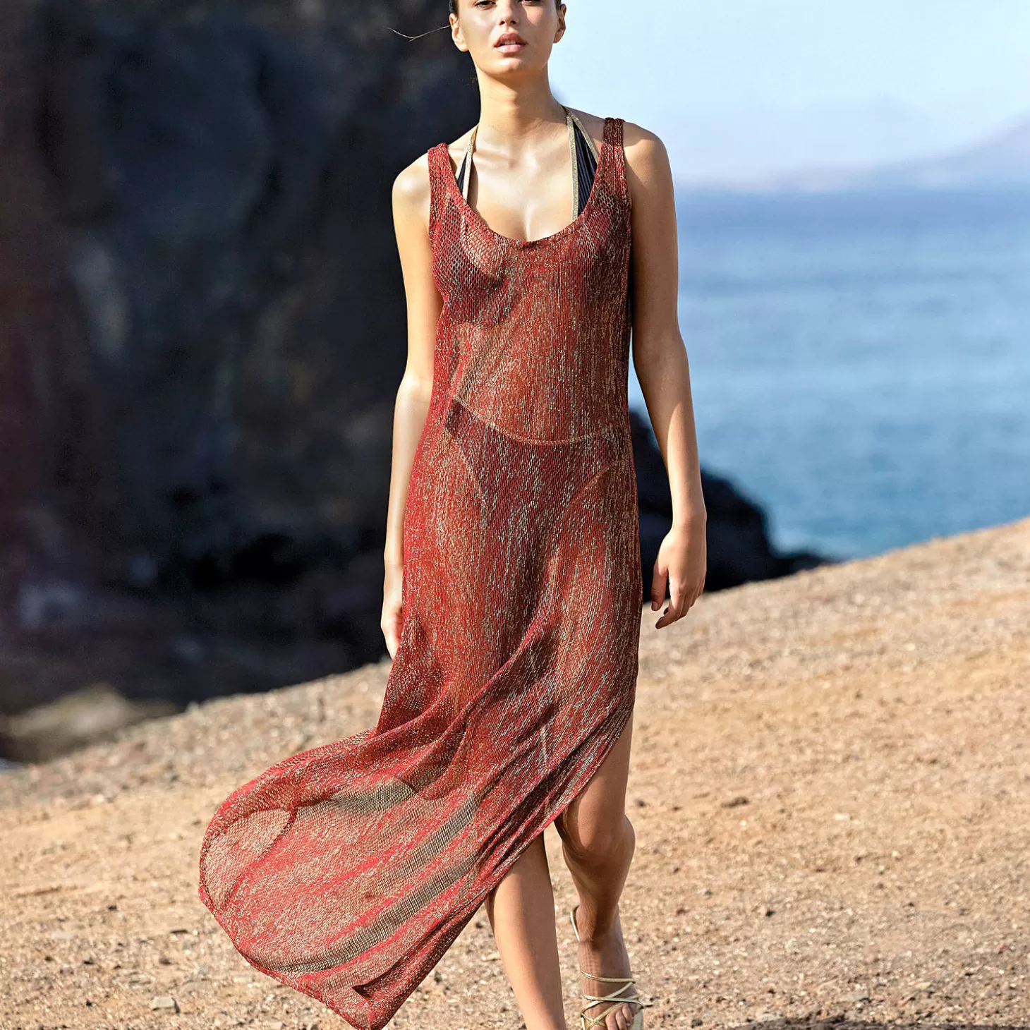 Pain de Sucre Robe De Plage Elie-Femme Robe De Plage