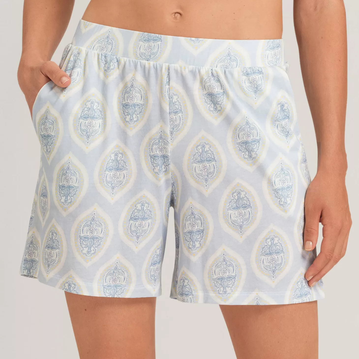 Hanro Short En Coton-Femme Ensemble De Détente