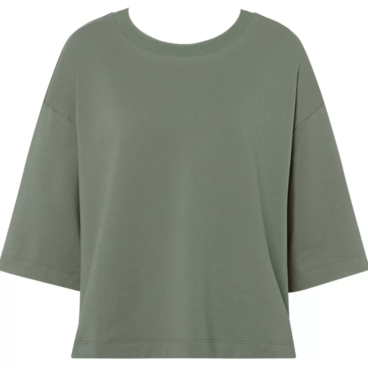 Hanro Sweat Manches 3/4 En Coton-Femme Ensemble De Détente