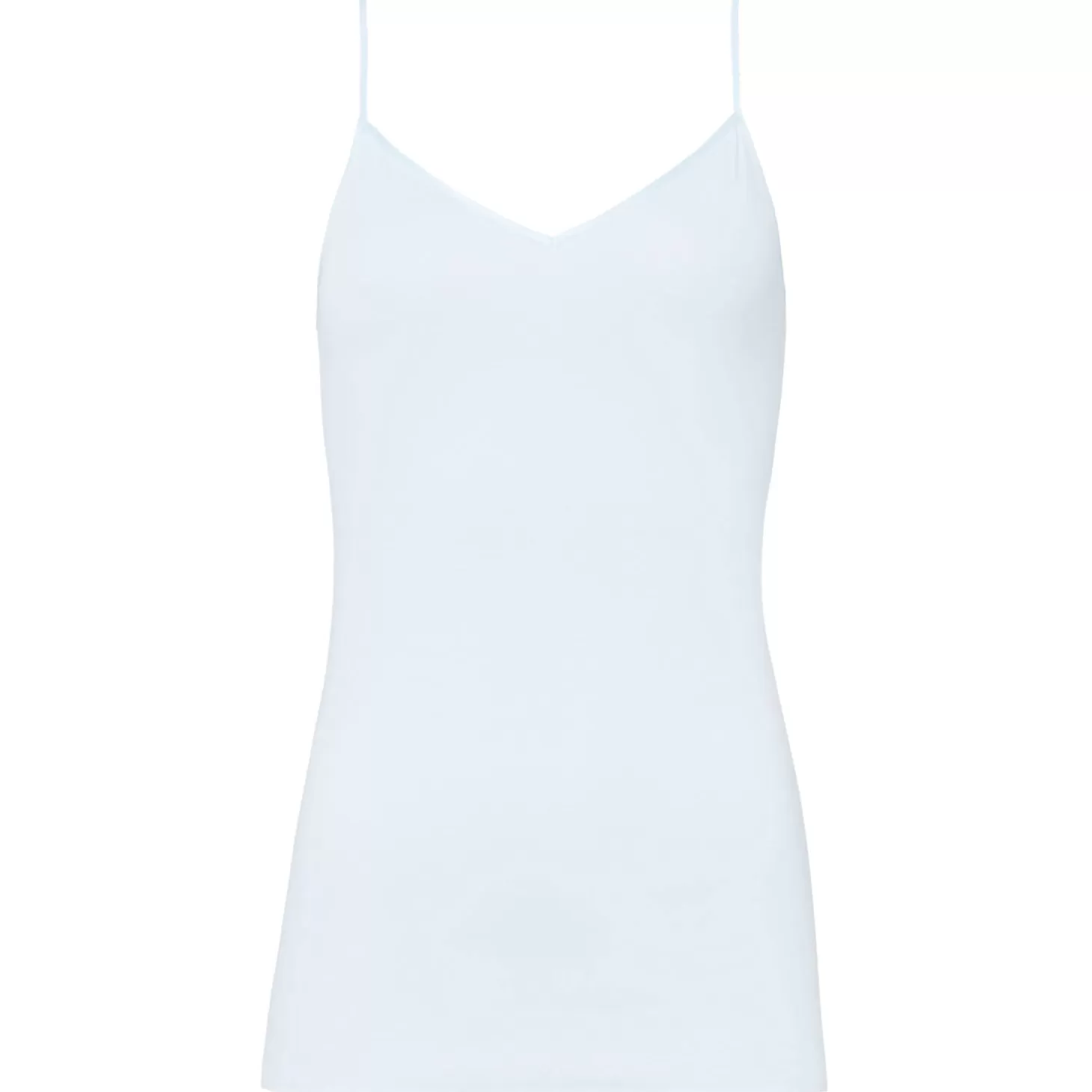 Hanro Top Fines Bretelles A Coques En Coton-Femme Caraco Et Top
