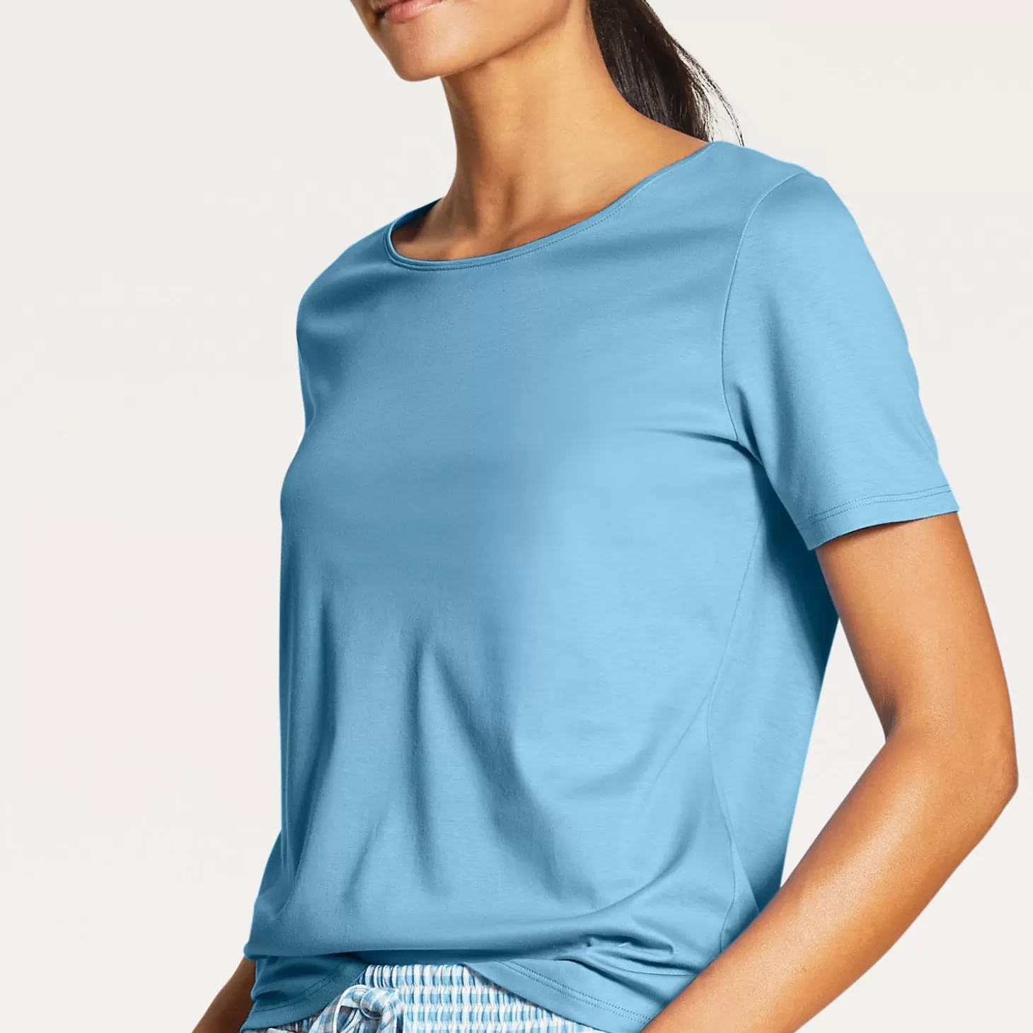 Calida T-Shirt Col Rond Coton-Femme Ensemble De Détente