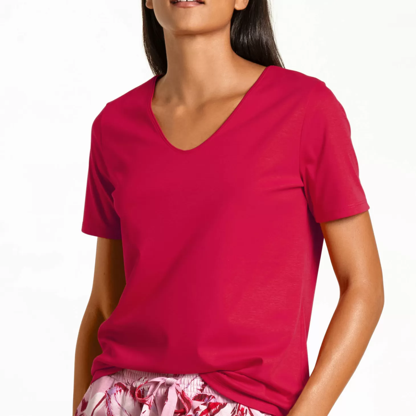 Calida T-Shirt En Coton-Femme Ensemble De Détente