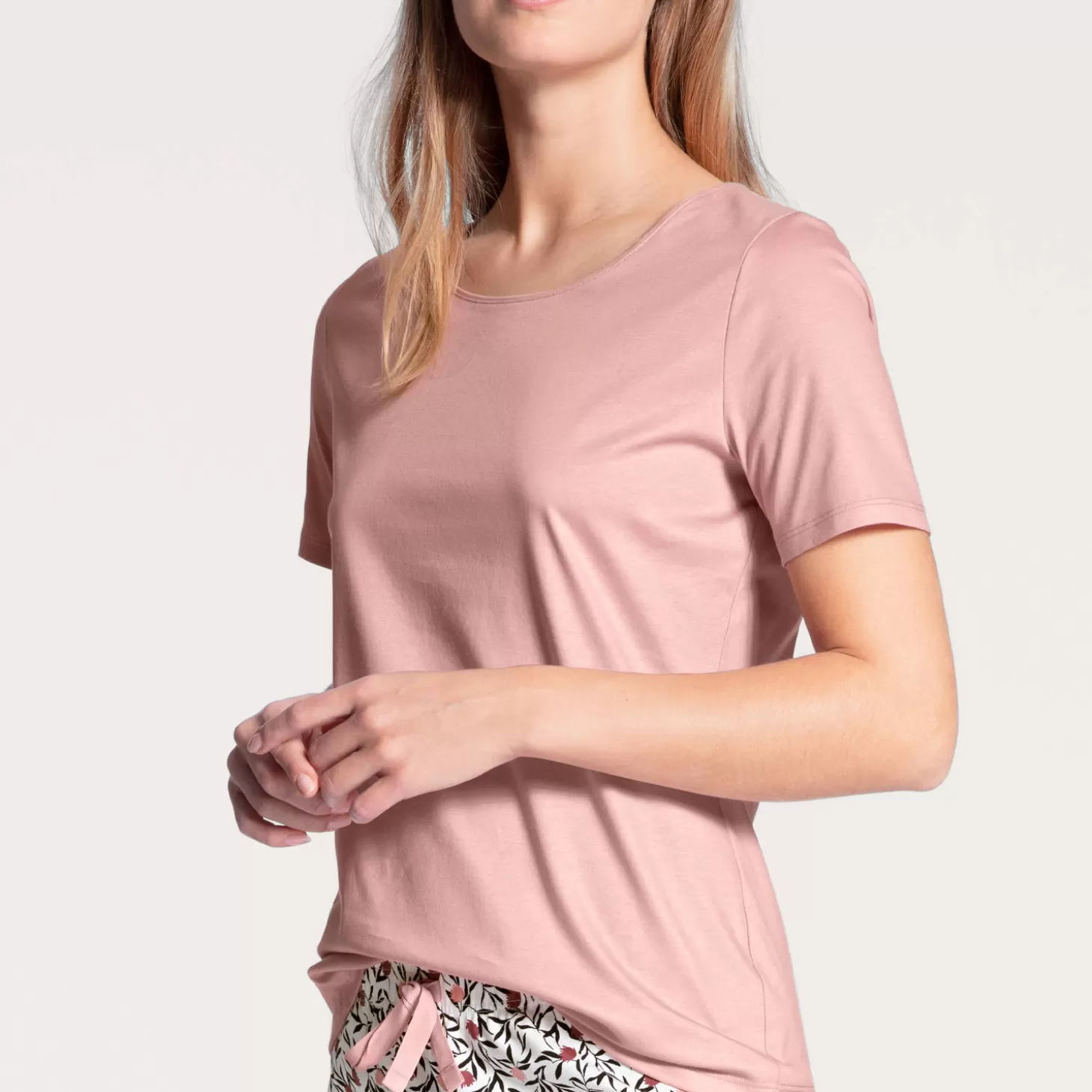 Calida T-Shirt En Coton-Femme Ensemble De Détente