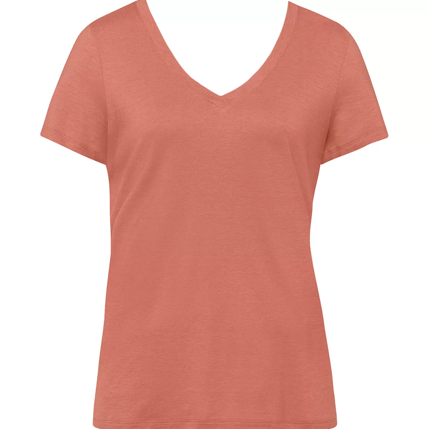 Hanro T-Shirt Manches Courtes En Coton-Femme Ensemble De Détente